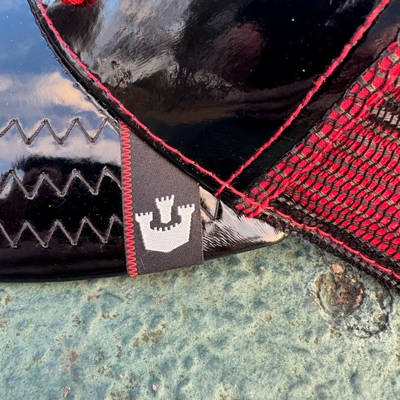 Black Panther Forever Patent Leather Trucker SnapBack Hat - Picture 7 of 7